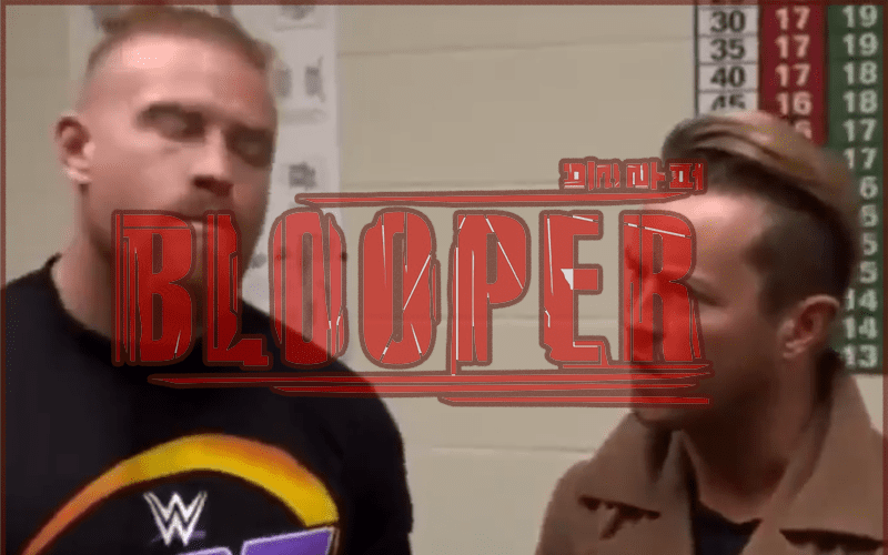 WWE Forgets to Edit Out Blooper for 205 Live