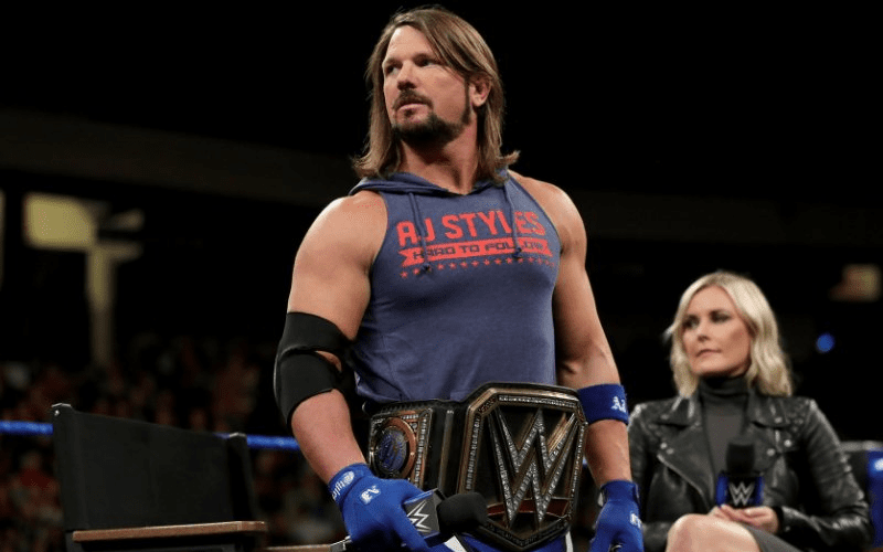 AJ Styles’ WrestleMania Match Could Be In Jeopardy