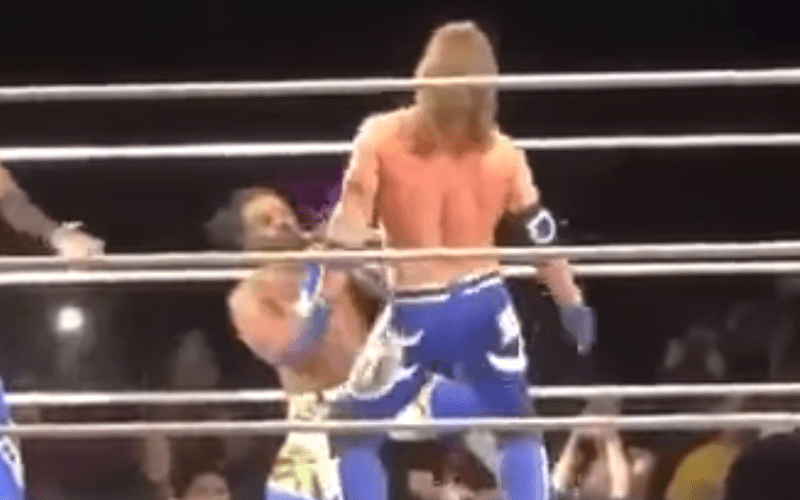 Footage of AJ Styles Twerking at Saturday’s WWE Live Event