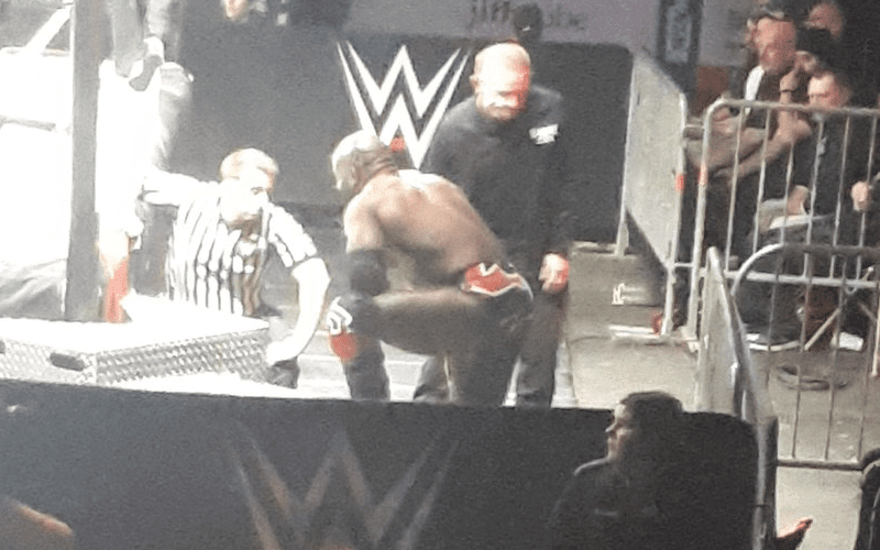 Apollo Possibly Injured at WWE Live Event