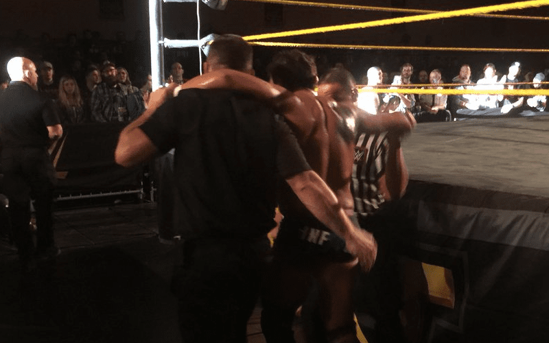 Bobby Fish Suffers Injury at NXT Live Event