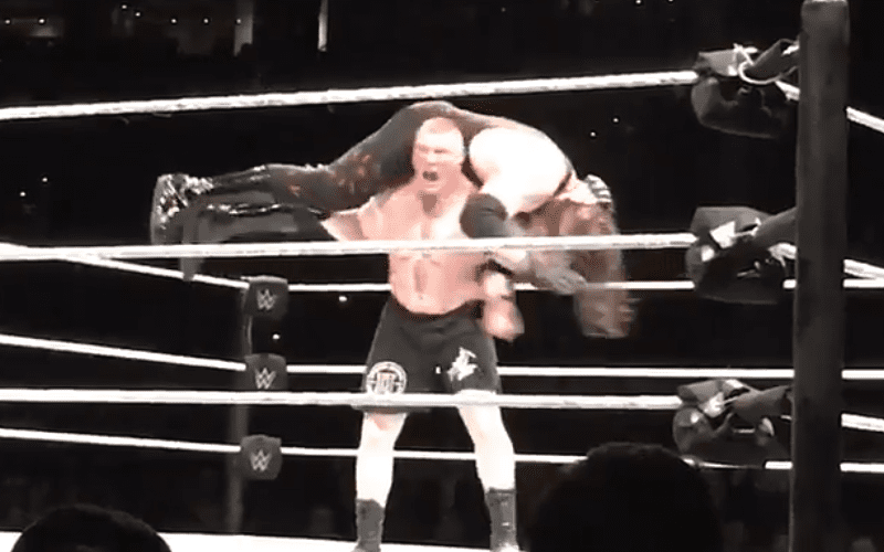 Brock Lesnar Possibly Makes Final WWE Live Event Appearance