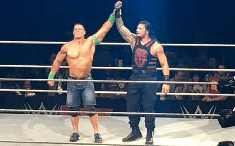 Chicago Fans Hijack Roman Reigns Vs John Cena Match