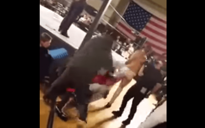 Indie Wrestler Spits on Little Girl — Dad Beats the CRAP Out of Him