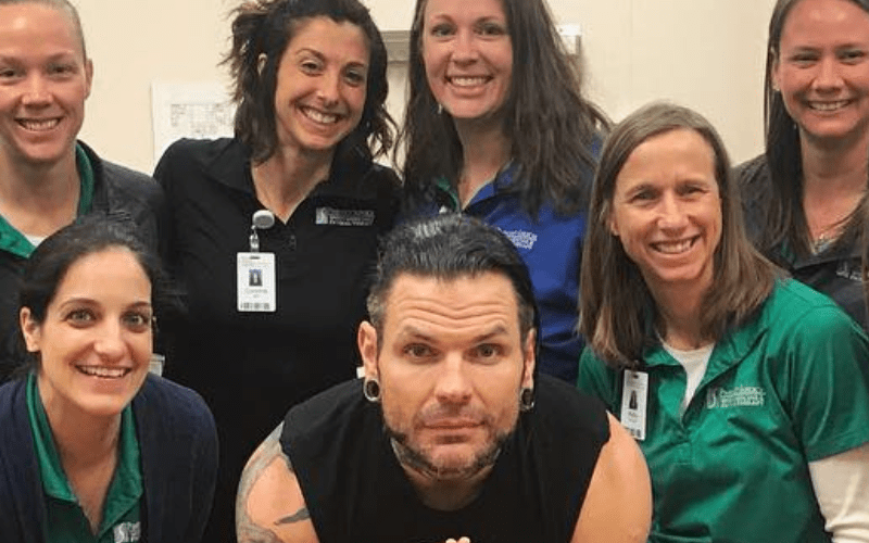 Jeff Hardy Officially Done with Physical Therapy for Injury