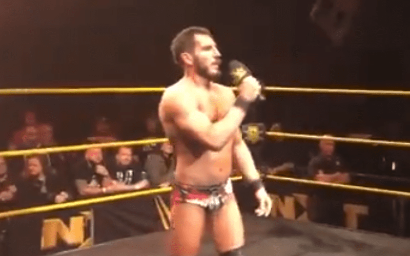 Footage of Johnny Gargano’s NXT Farewell