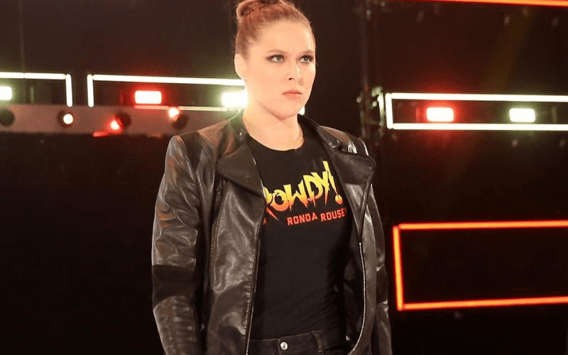 Ronda Rousey’s Status for RAW
