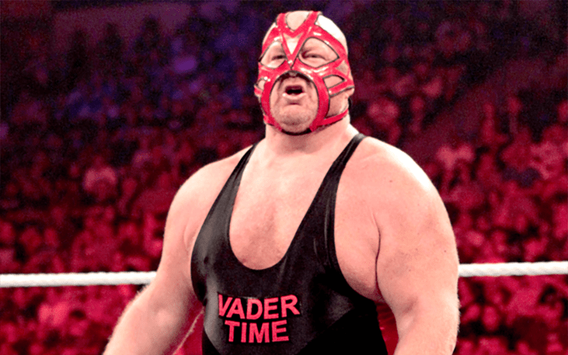 Vader Looking to Step Back Into the Ring After Heart Surgery