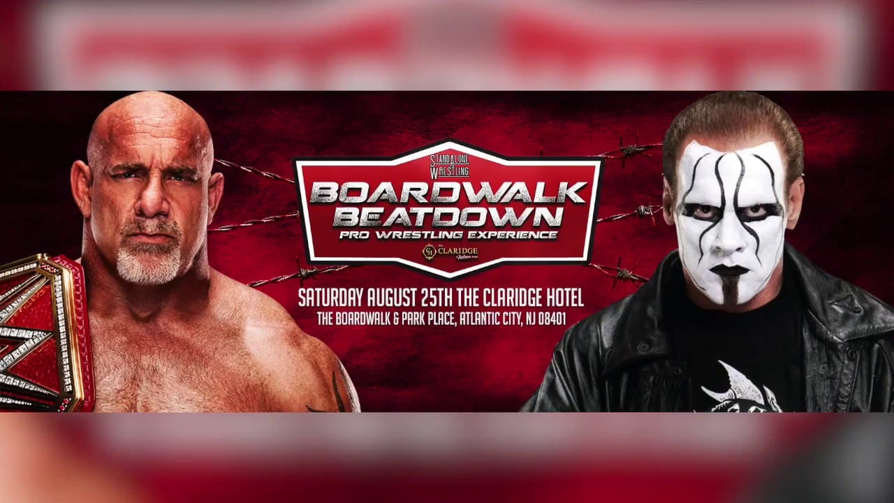 Sting & Goldberg Confirmed for Non-WWE Wrestling Event