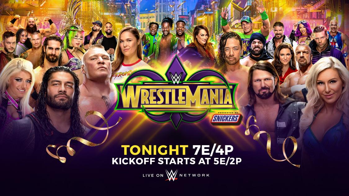 What to Expect at Tonight’s WrestleMania 34 Event