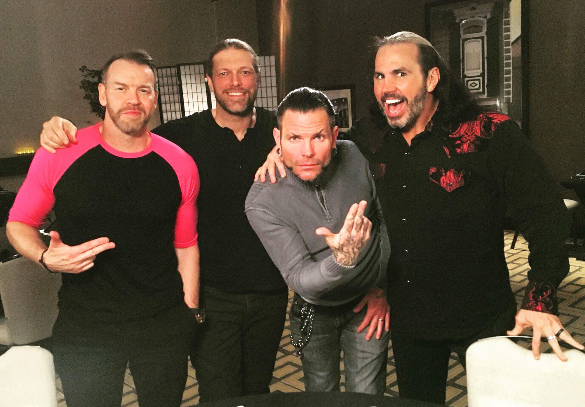 The Hardy Boyz Reunite with Edge & Christian