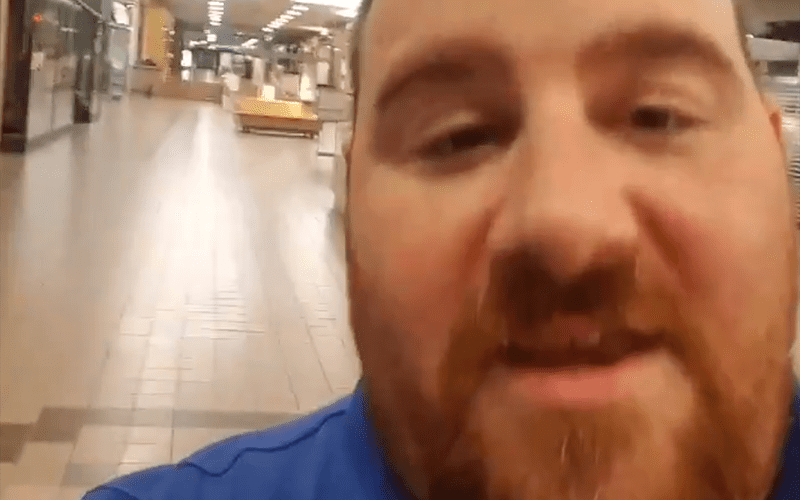 Mall Security Guard Plays Bruce Prichard Podcast Over PA System