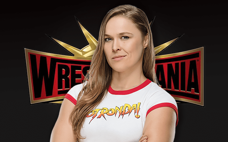 Ronda Rousey Says She Wants to Headline WrestleMania Next Year