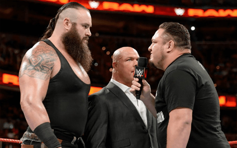 Samoa Joe Seemingly Shoots Down Idea of Tagging with Braun Strowman at WrestleMania