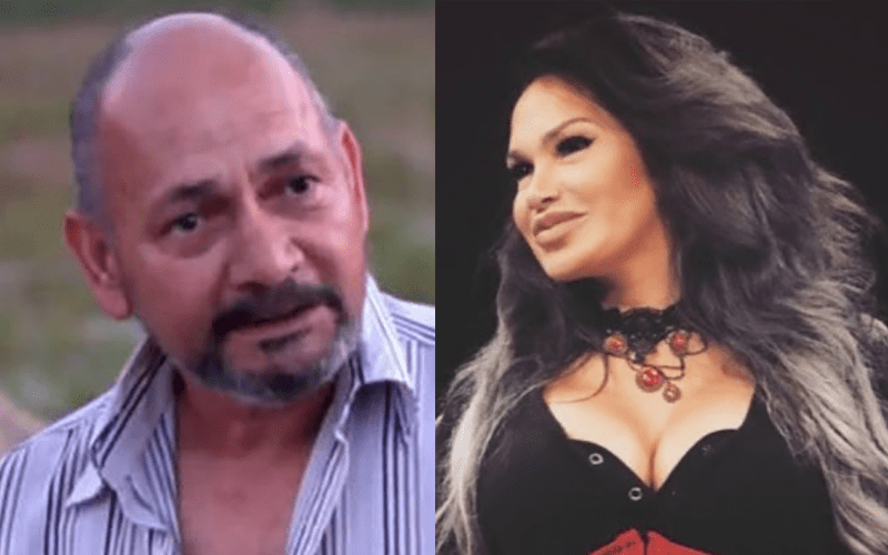 Senor Benjamin Helped Reby Hardy Put Her Corset On For WWE Hall Of Fame