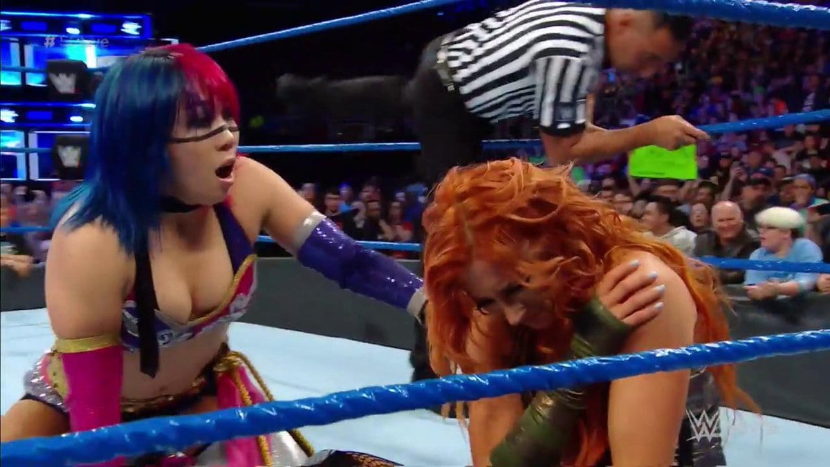 Asuka Reacts To The IIconics Giving Her A Second Loss In WWE