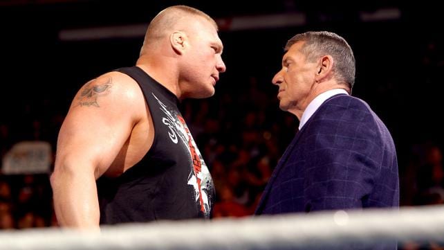 Backstage Incident Between Brock Lesnar & Vince McMahon After WrestleMania