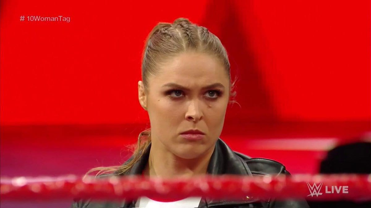 WWE Changes Up Ronda Rousey’s First Scheduled Singles Match