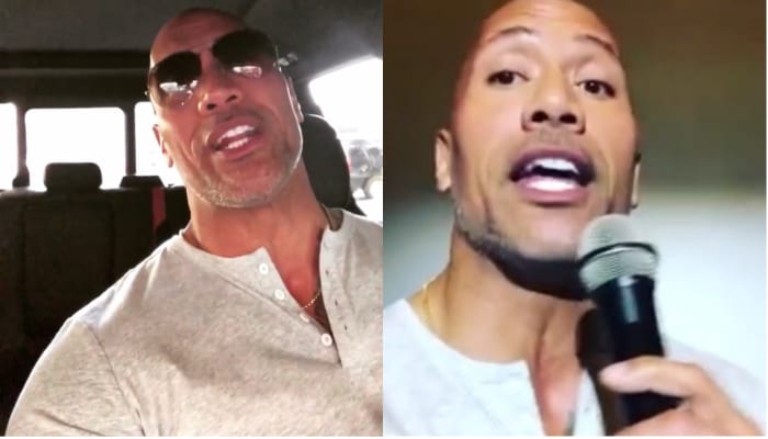 The Rock Surprises Movie Patrons With Surprise Appearance