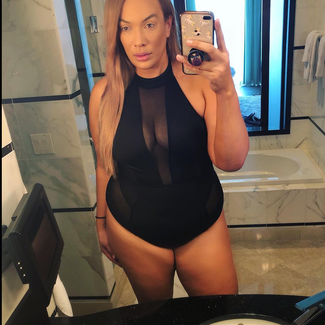 Check Out Nia Jax In A Swimsuit