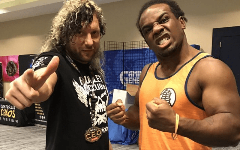 Kenny Omega and Xavier Woods Take Shots at Each Other