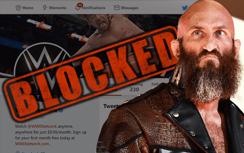 Tommaso Ciampa Blocks The WWE Network Twitter Account