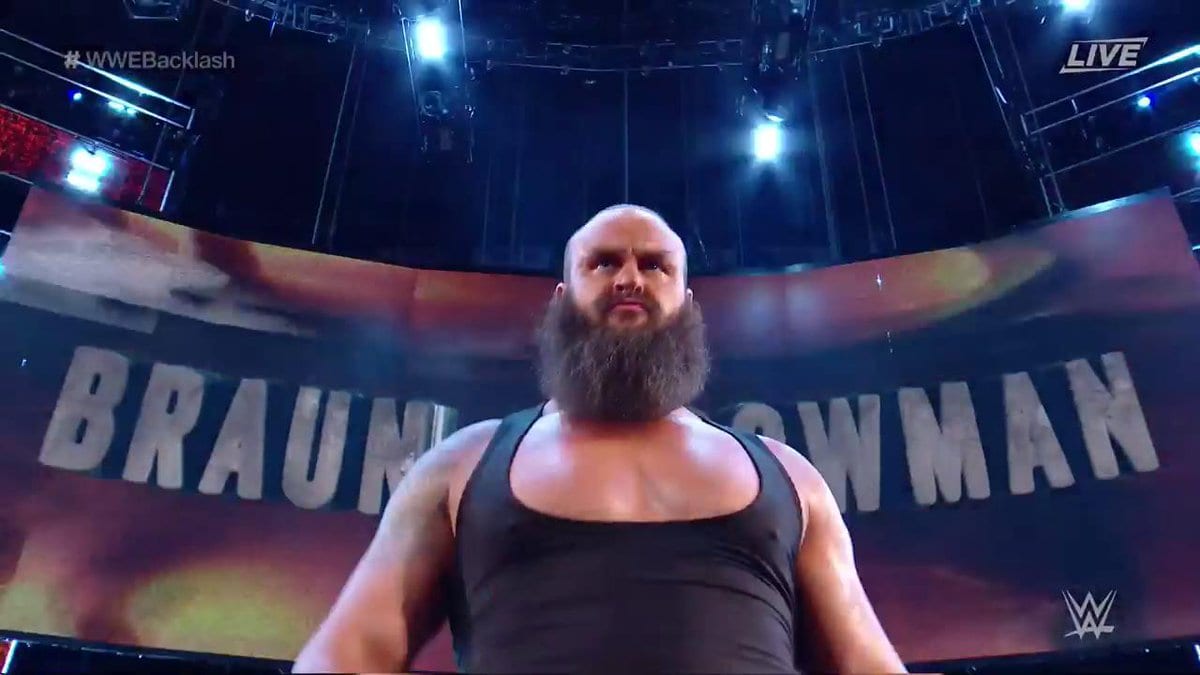 Braun Strowman Suffers Bloody Nose On The Way To The Ring