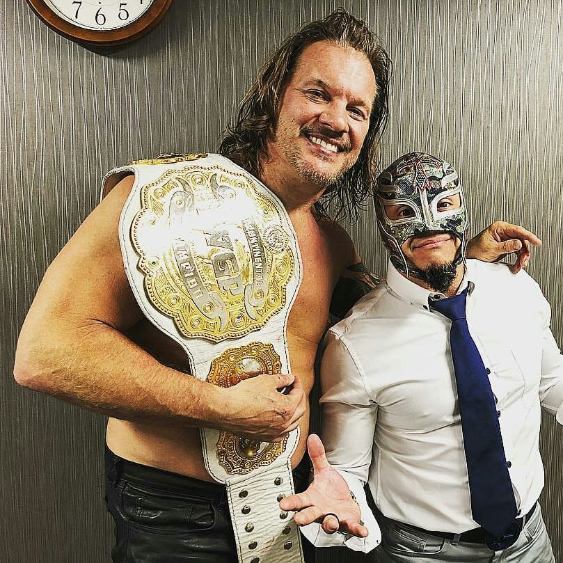 Chris Jericho Reunited with Rey Mysterio