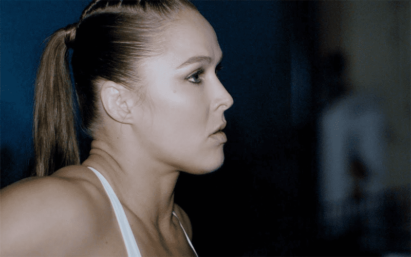 Ronda Rousey Gets Emotional During Passionate Backstage Interview
