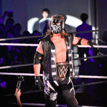 A.J. Styles Wears Old NJPW Mask on Tour In Tokyo