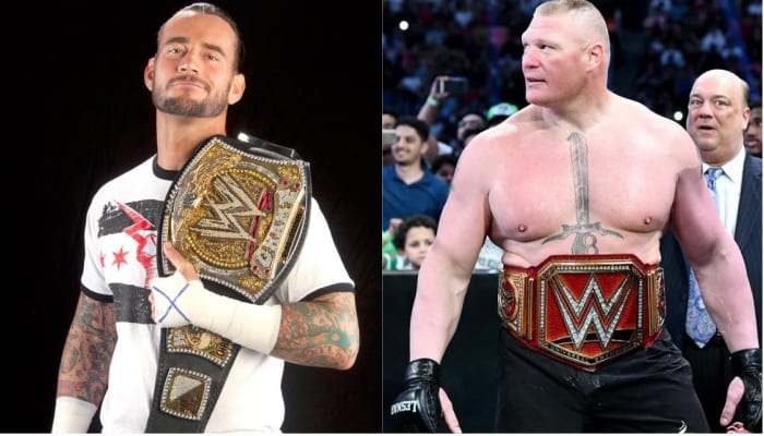 Brock Lesnar Officially Breaks CM Punk’s World Title Record