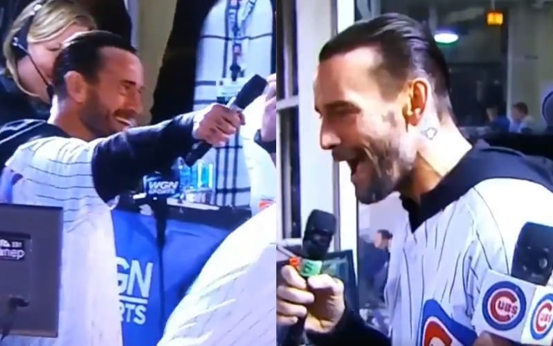 Watch CM Punk Sing 7th Inning Stretch At Cubs Game
