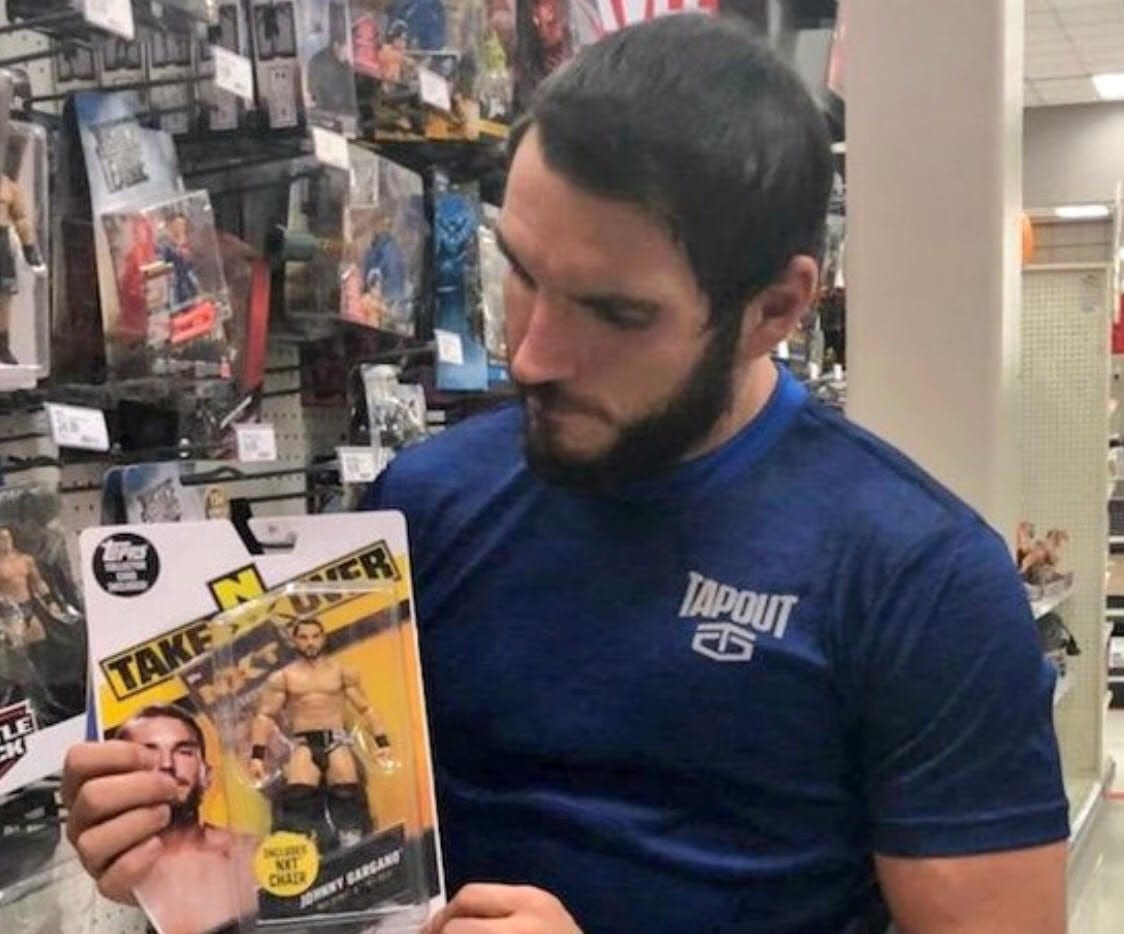 Johnny Gargano Has Some Fun When He Finds His Own Figure At Target