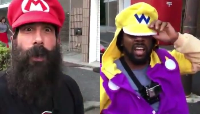 WWE Superstars Drive Go-Carts In Tokyo Dressed As Nintendo Characters