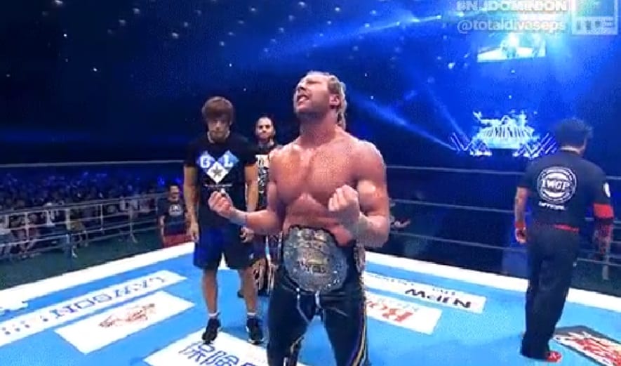 Kenny Omega Wins IWGP Heavyweight Championship at NJPW Dominion