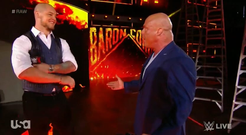 Baron Corbin Debuts New Look on RAW