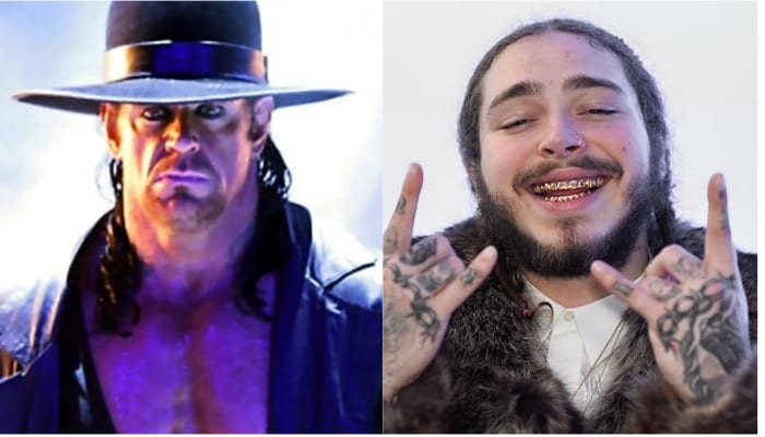 Watch The Undertaker Smash Guitars With Post Malone