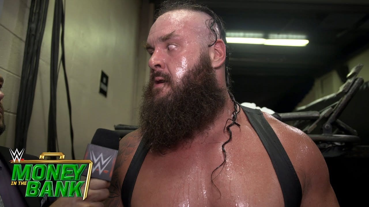 Watch Braun Strowman Call Out Brock Lesnar After Money in the Bank