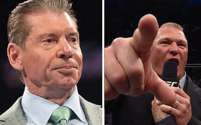 Is Brock Lesnar Fighting for UFC an Issue with WWE?