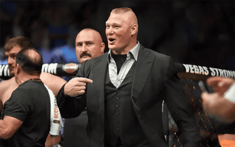 UFC Fighter Calls Out Brock Lesnar at UFC Calgary