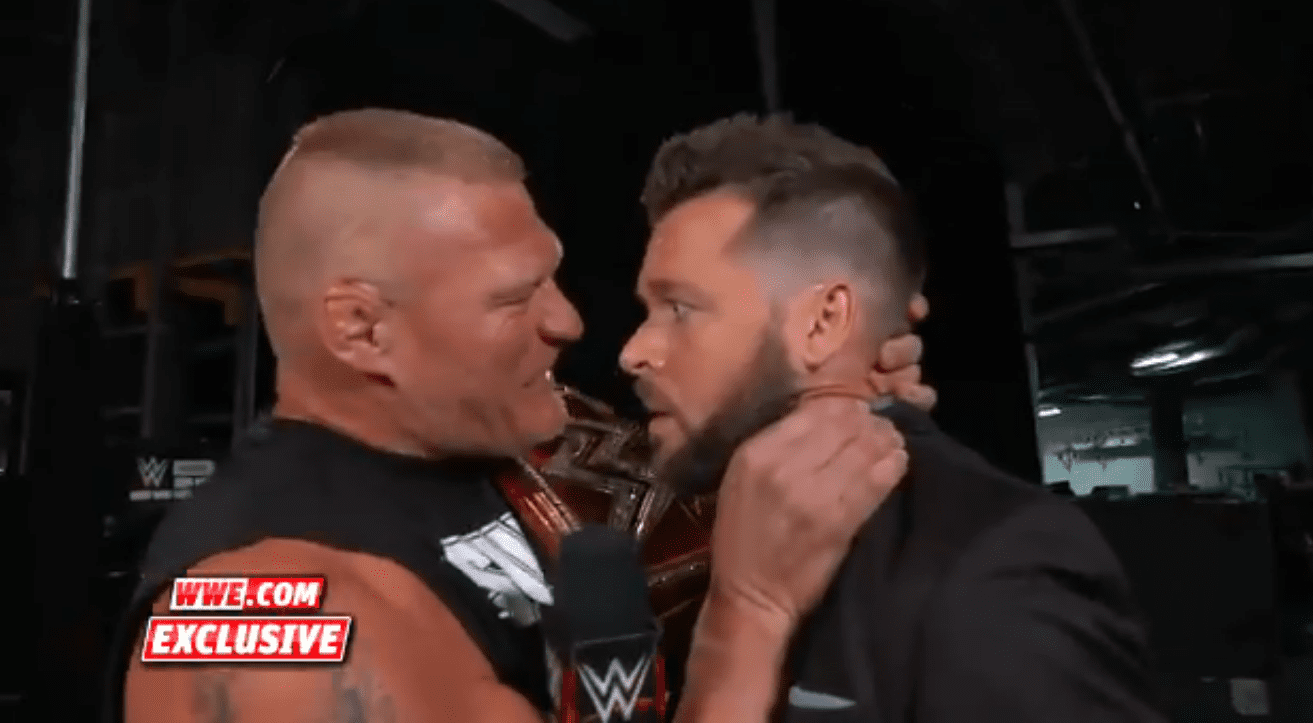 Brock Lesnar Assaults Mike Rome Backstage After RAW