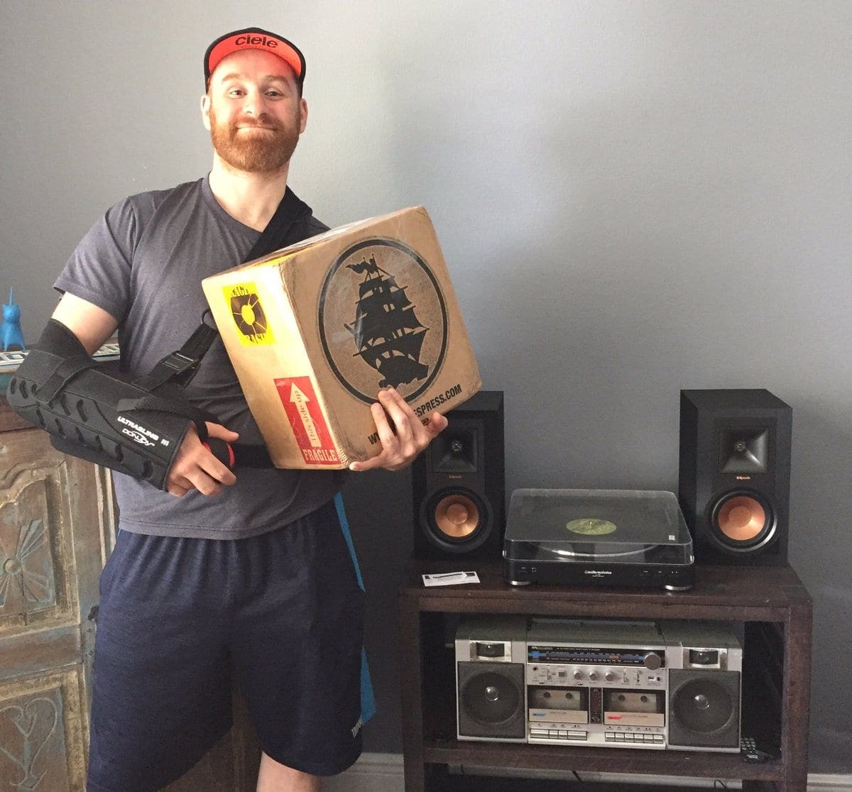 Sami Zayn Sporting A Sling