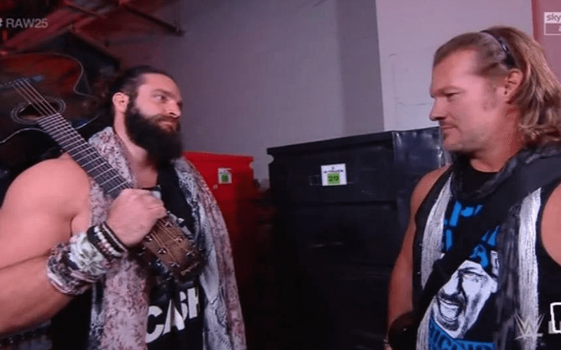 Elias Believes Chris Jericho’s Ego Is Out of Control