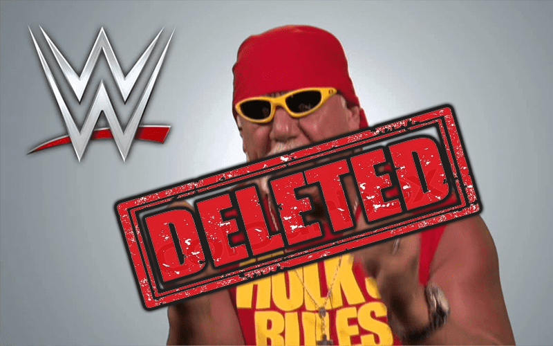 UPDATE: WWE Deletes First Hulk Hogan Video