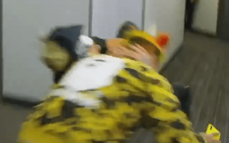 Watch Enzo Amore Give Controversial Rapper 6ix9ine an RKO