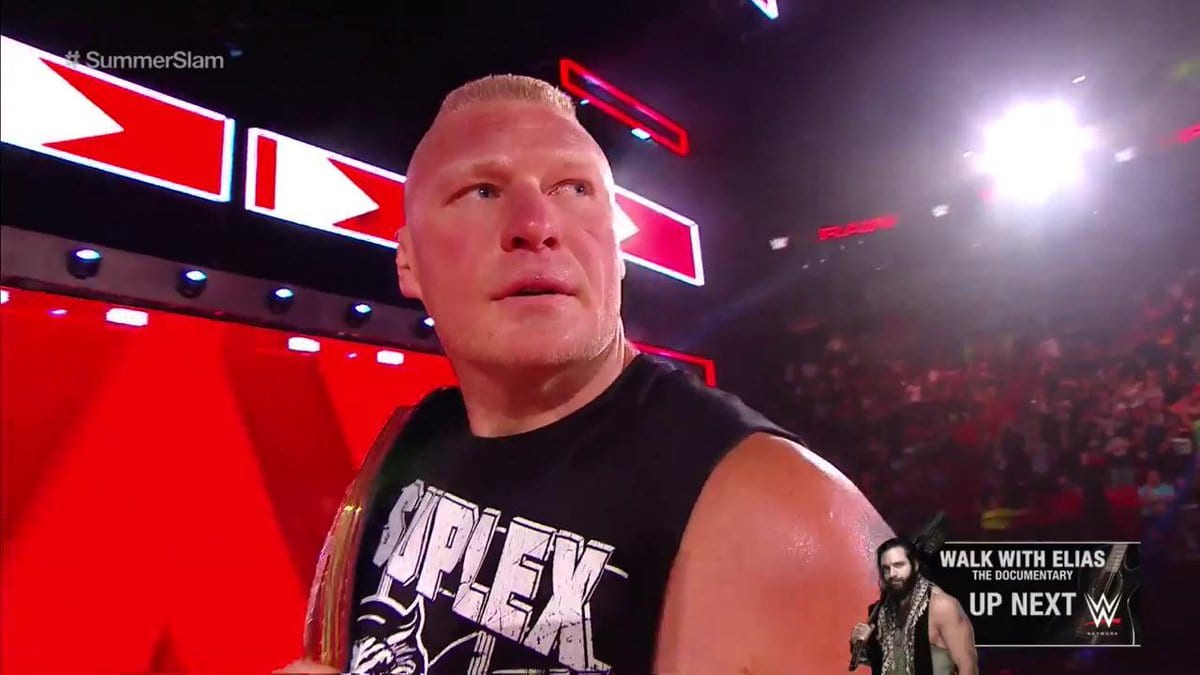 Why WWE Didn’t Use Brock Lesnar On Raw