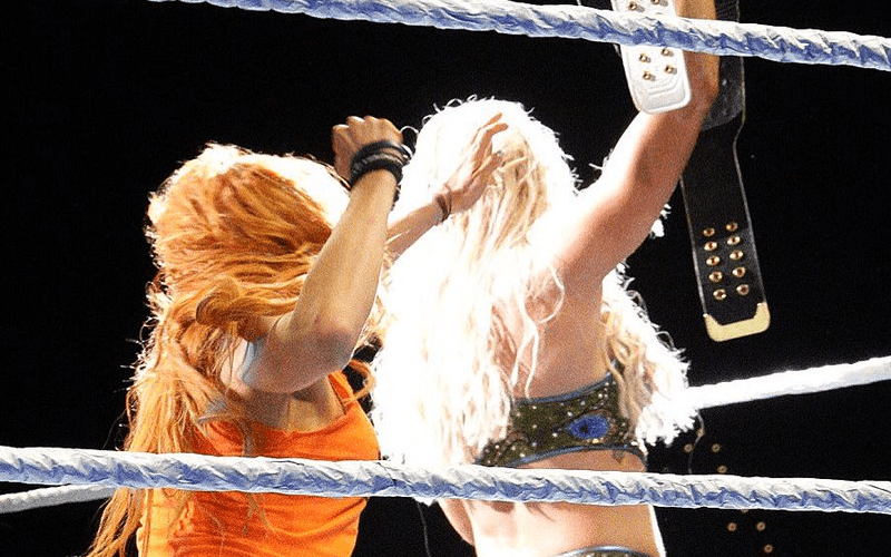 Becky Lynch Attacks Charlotte Again At A House Show