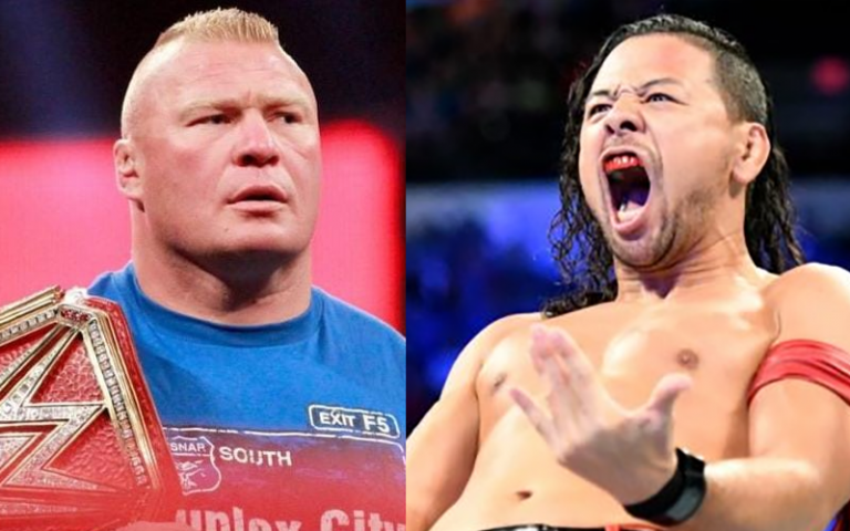 Nakamura Reveals Issues with Brock Lesnar in the Past