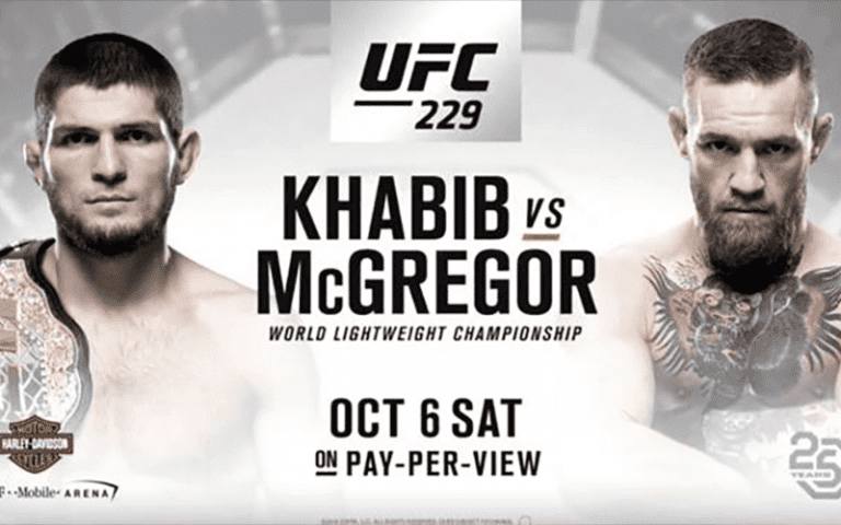 Khabib Nurmagomedov vs. Conor McGregor Sold Out