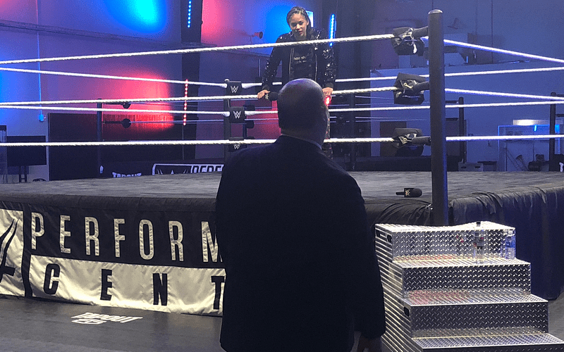 Paul Heyman Works with Talents at the WWE Performance Center